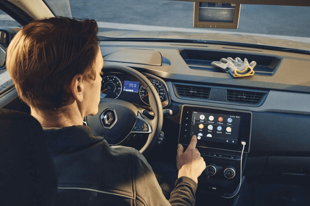 Renualt-Express-förarplats