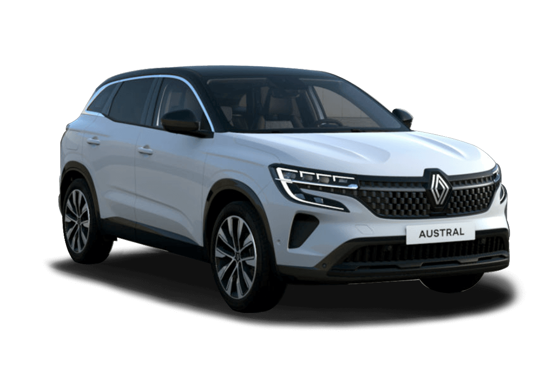 Renault-Austral-Vit-Glacier-Svart-tak