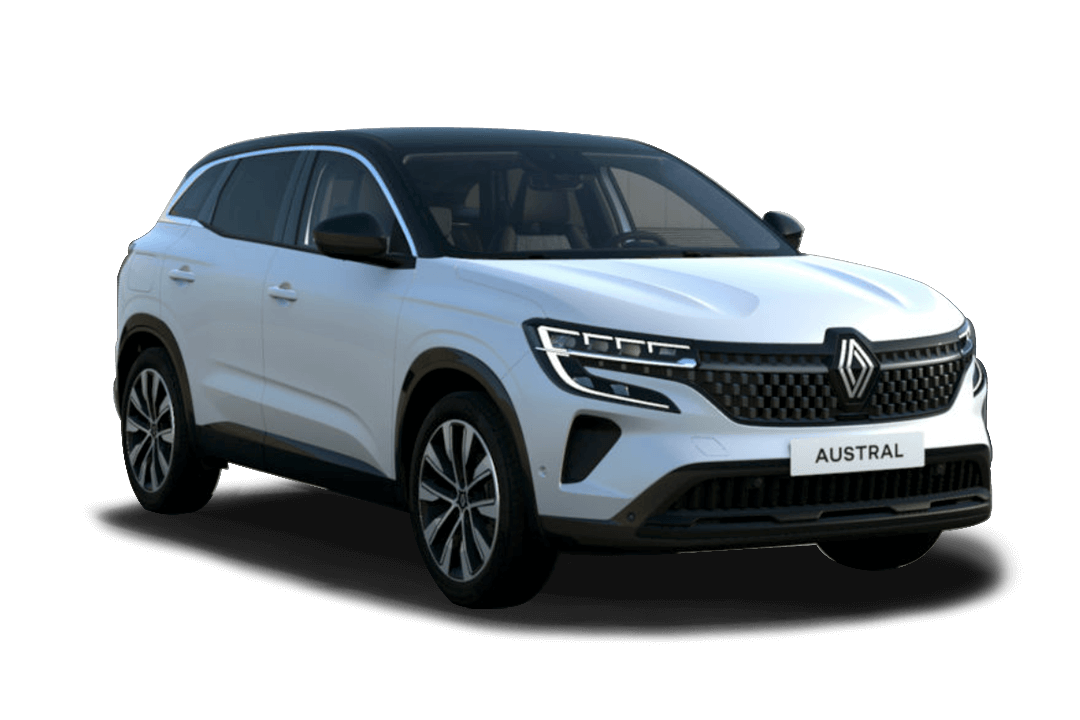 Renault-Austral-Vit-nacré-Svart-Tak