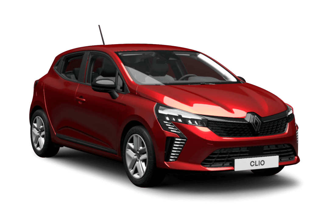 Reanult-Clio-evolution-röd-flamme